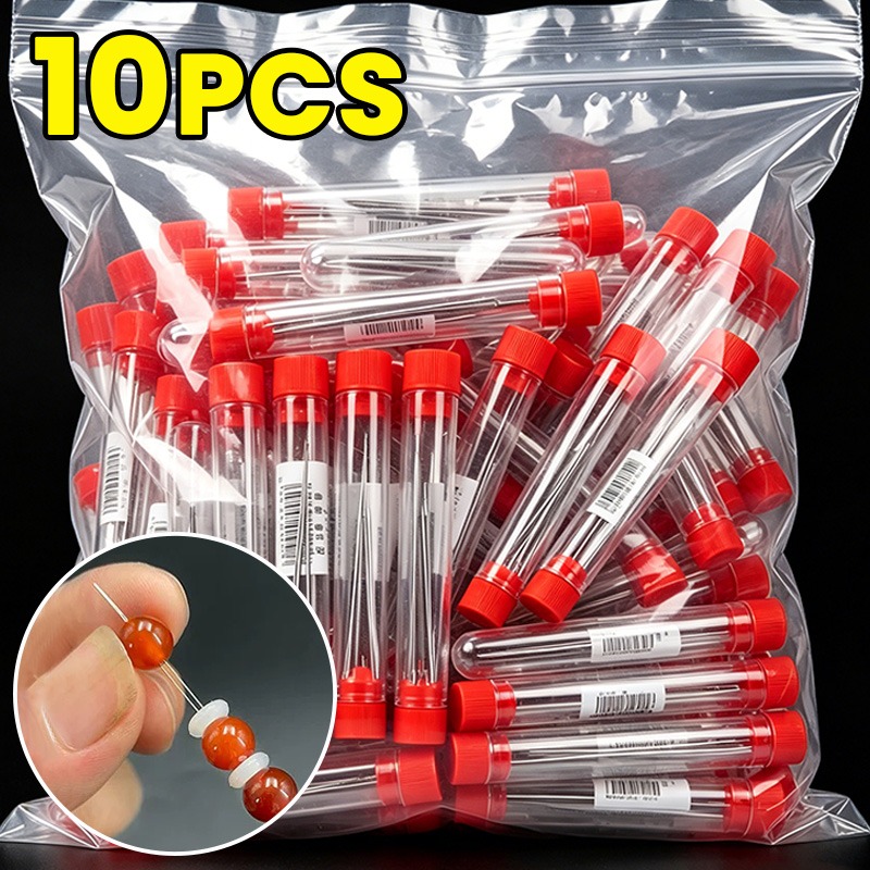 Jewelry Making Beginners - 1/10pcs Open Beading DIY Bead Needle