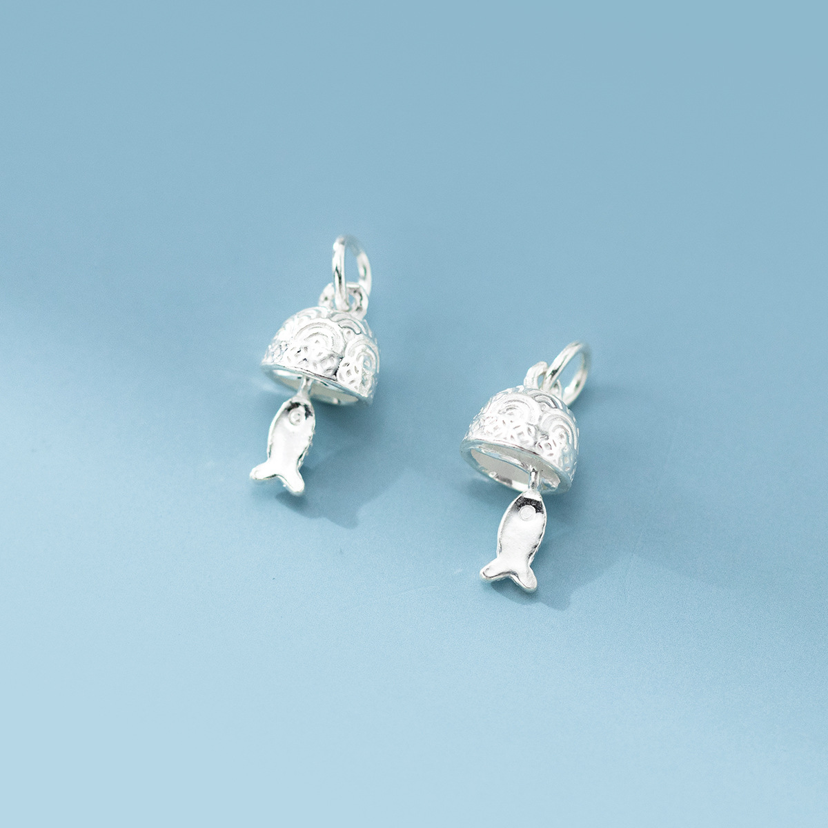 925 Sterling Silver Bell Charm - Jewelry Making In La ulasan dan harga