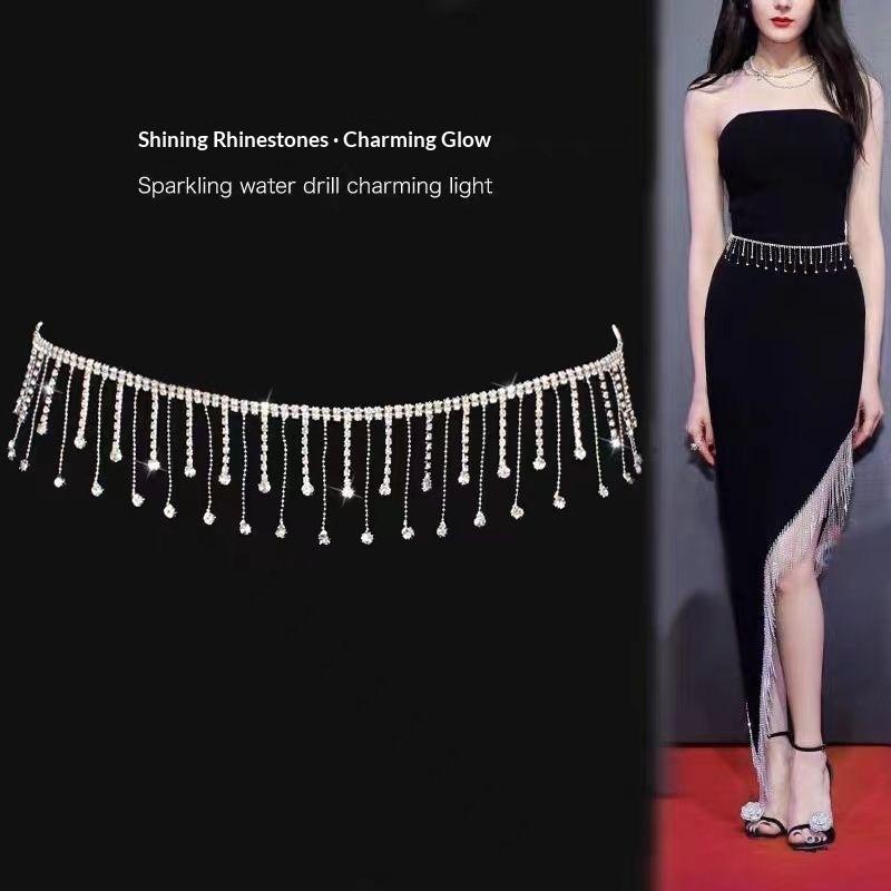 Sparkling Rhinestone Tassel Tr - Jewelry Making Party For Adults ulasan dan harga