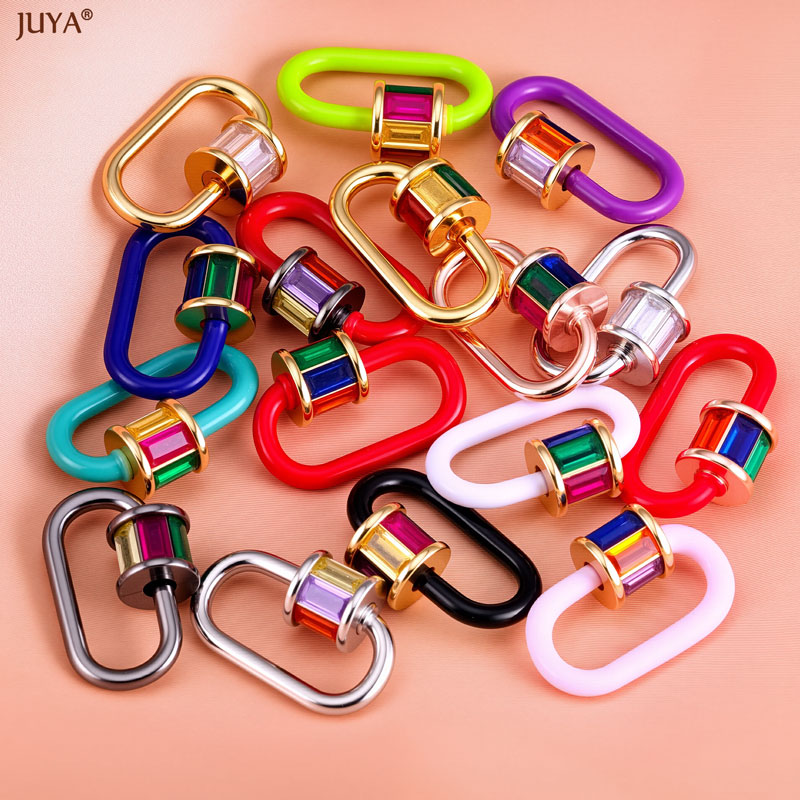 JUYA Rainbow Crystal Enamel Sc - Jewelry Making School ulasan dan harga