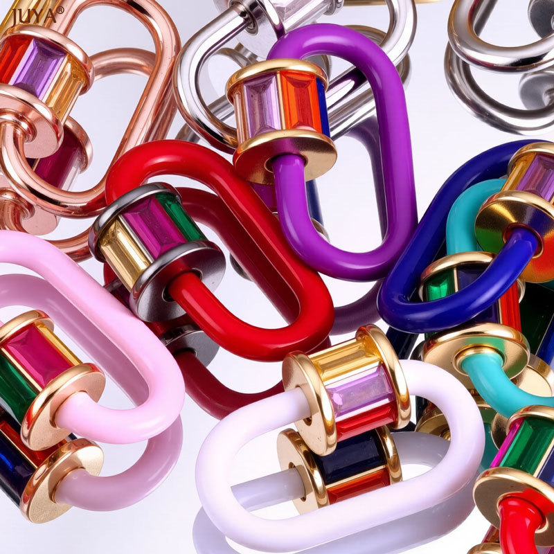 JUYA Rainbow Crystal Enamel Sc - Jewelry Making School ulasan dan harga