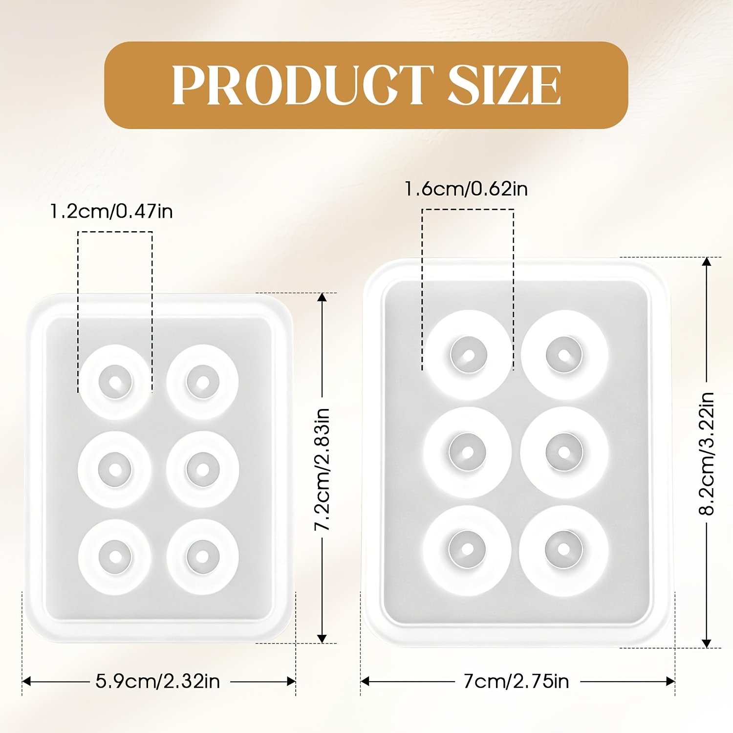 Two Perforated Spherical Silic - Resin Mold Jewelry ulasan dan harga