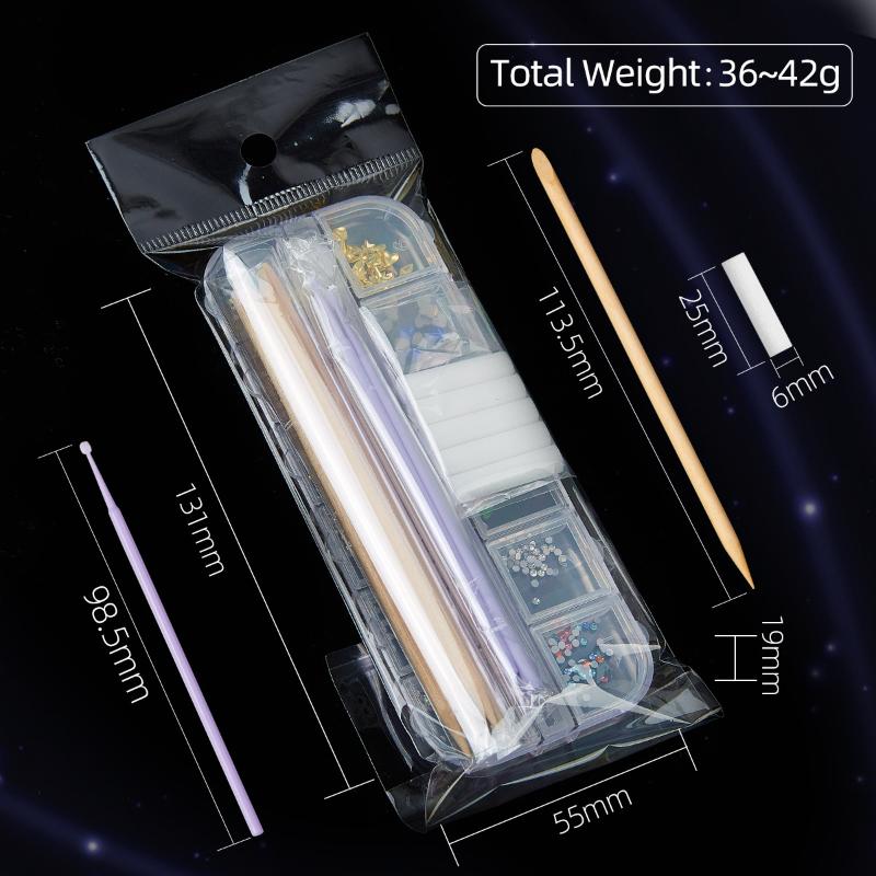 1 Set Dental Tooth Gems Crysta - Jewelry Making Tool Kit ulasan dan harga