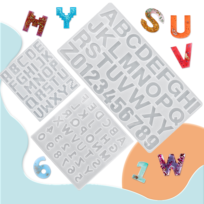 Alphabet Epoxy Resin Mold Kit  - Jewelry Making Online ulasan dan harga