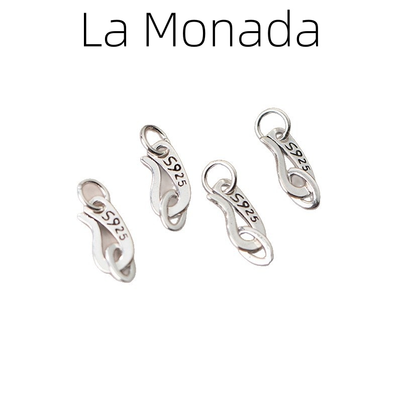 S925 Sterling Silver S Shape C - Jewelry Making In La ulasan dan harga