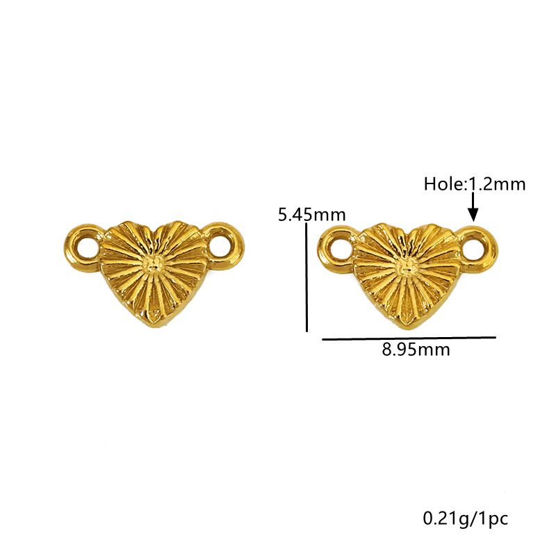 20pcs Stainless Steel Love Hea - Jewelry Making Beginners ulasan dan harga