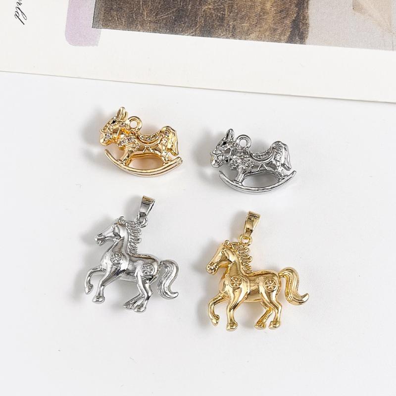 [HS][LA]1PC Pony Pendants Anim - Jewelry Making In La ulasan dan harga