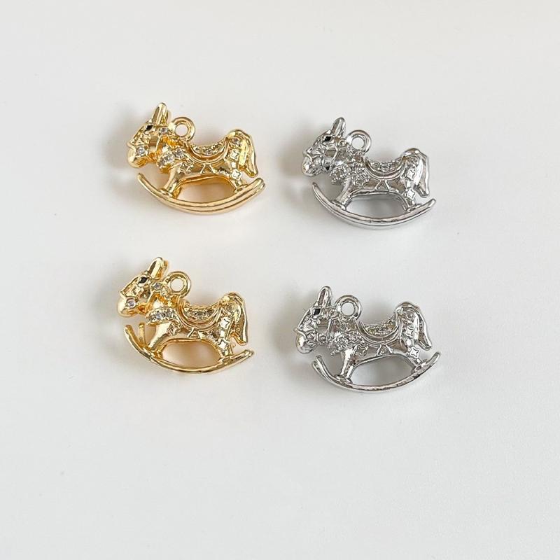 [HS][LA]1PC Pony Pendants Anim - Jewelry Making In La ulasan dan harga