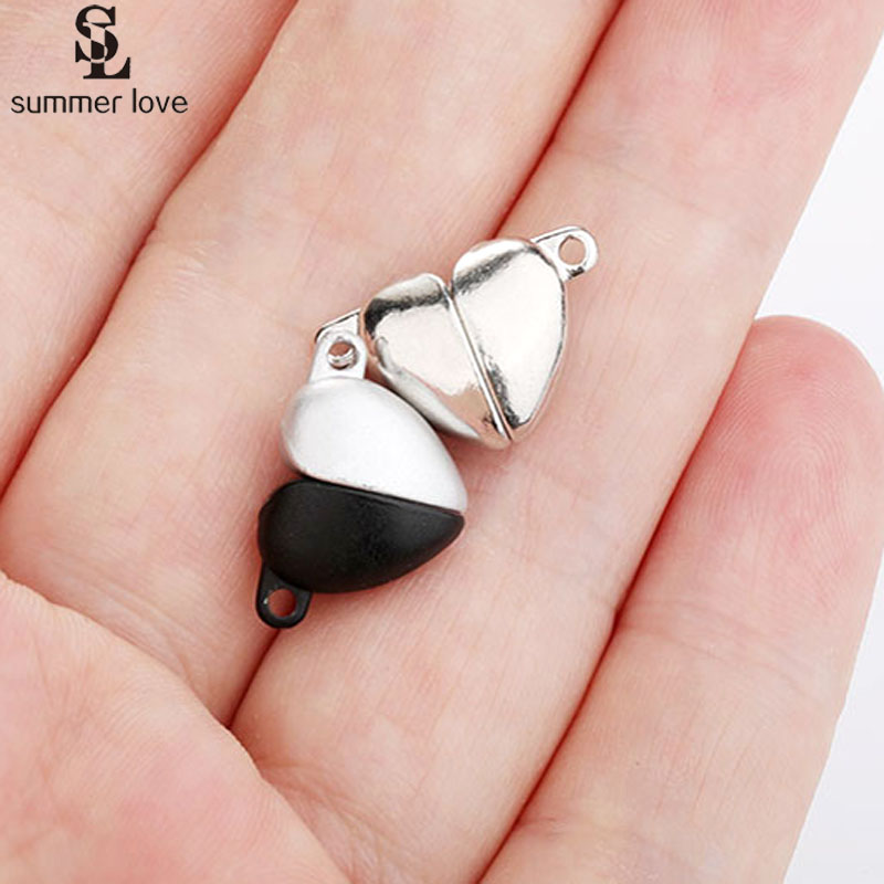10 Sets/Lot Heart Shaped Stron - Jewelry Making For Couples ulasan dan harga