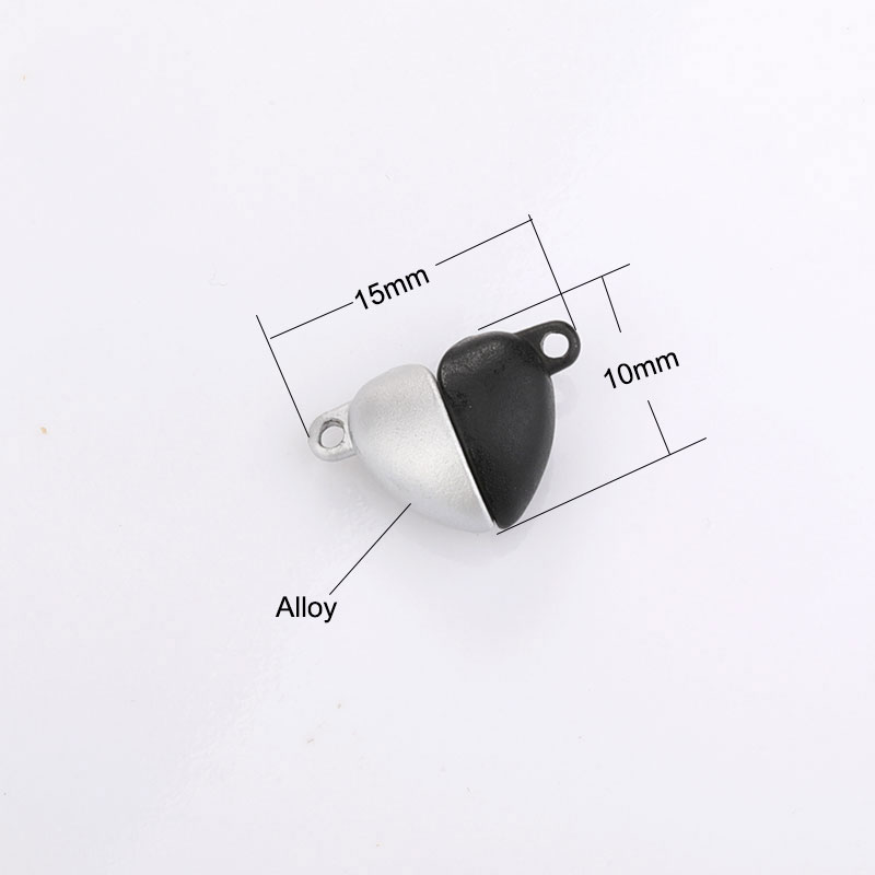 10 Sets/Lot Heart Shaped Stron - Jewelry Making For Couples ulasan dan harga