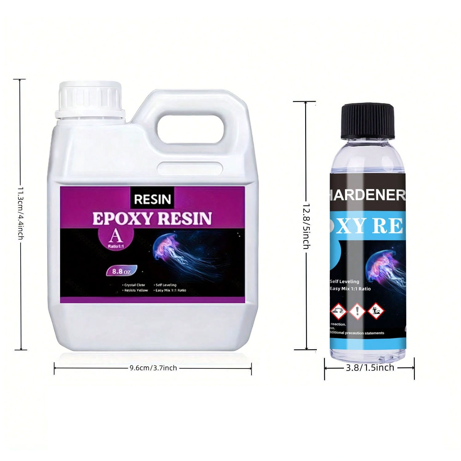 125ml/250ml Crystal Clear Cast - Resin Mold Jewelry ulasan dan harga