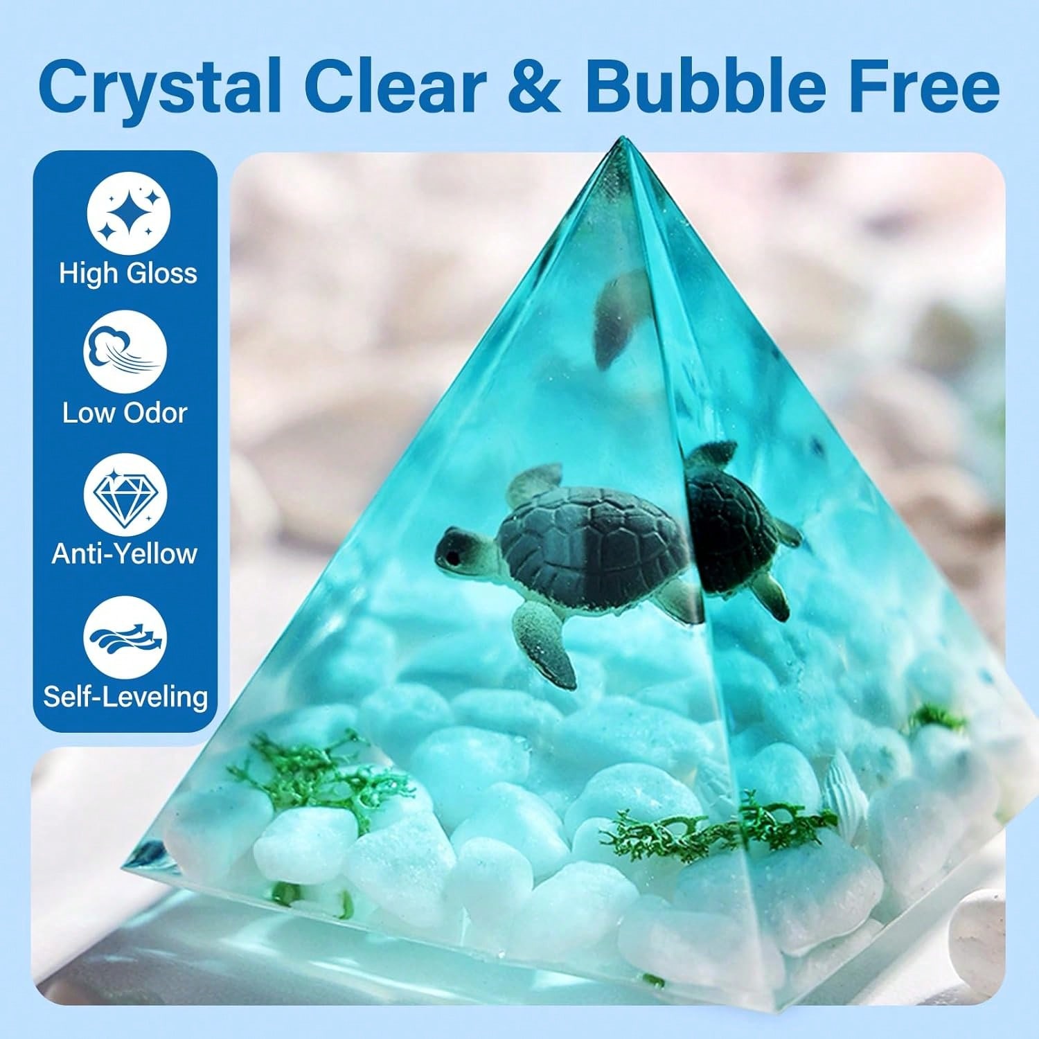 125ml/250ml Crystal Clear Cast - Resin Mold Jewelry ulasan dan harga