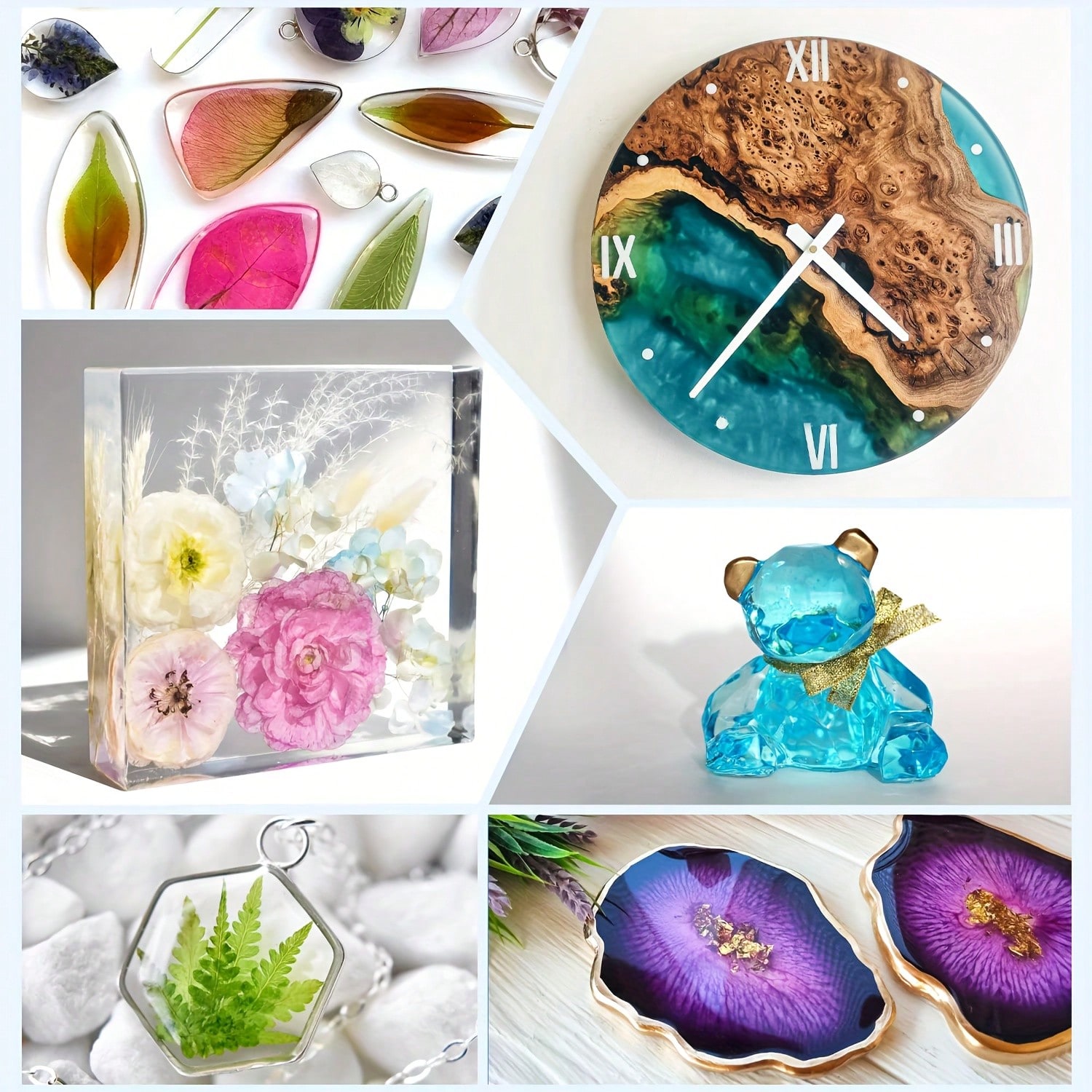 125ml/250ml Crystal Clear Cast - Resin Mold Jewelry ulasan dan harga