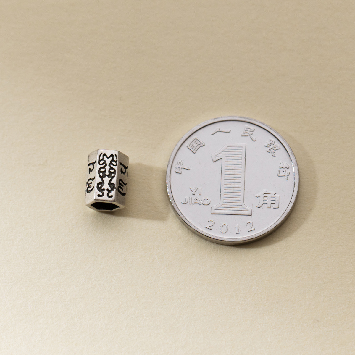 925 Silver Beads Retro Engrave - Jewelry Making In La ulasan dan harga