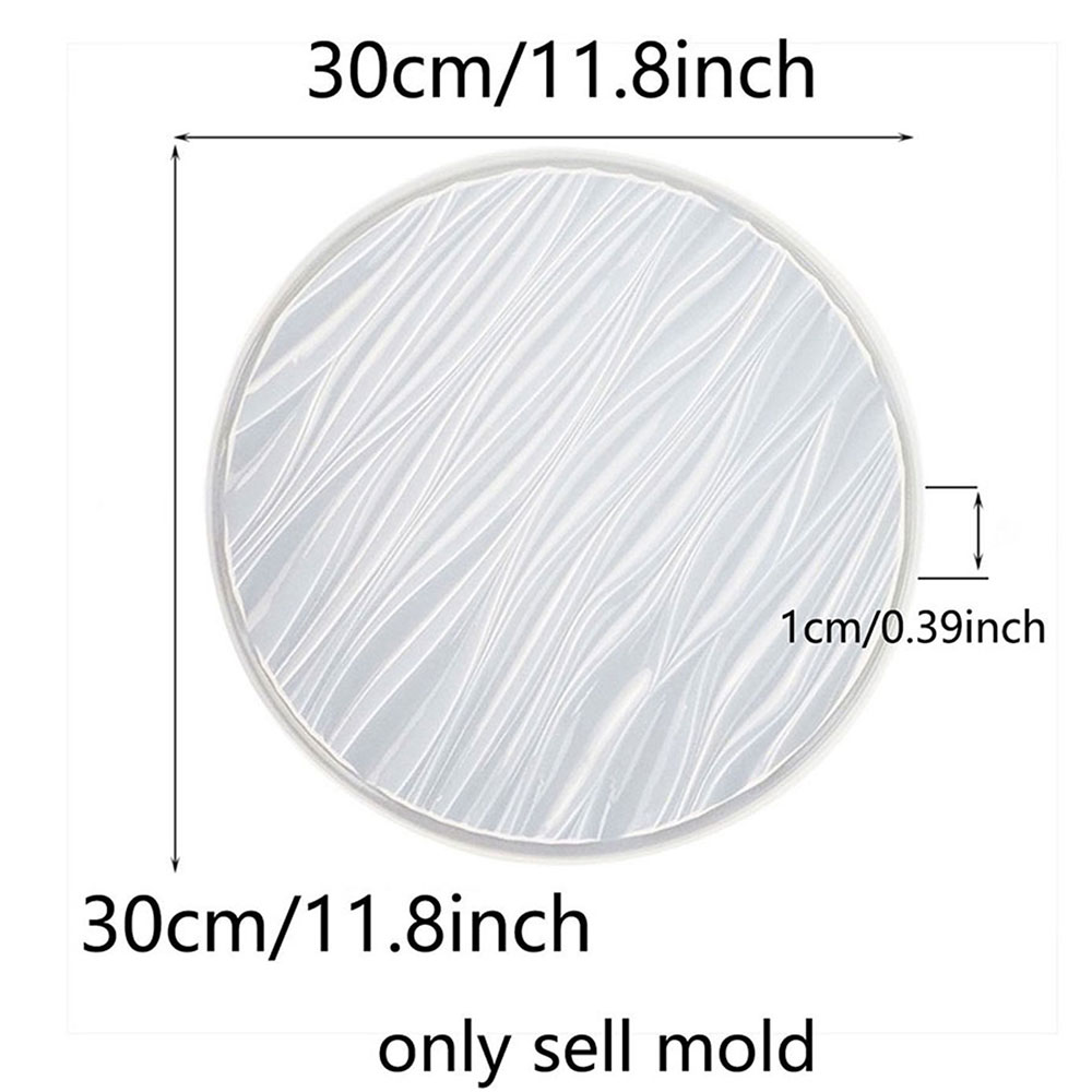 Large Round Tray Silicone Mold - Resin Mold Jewelry ulasan dan harga