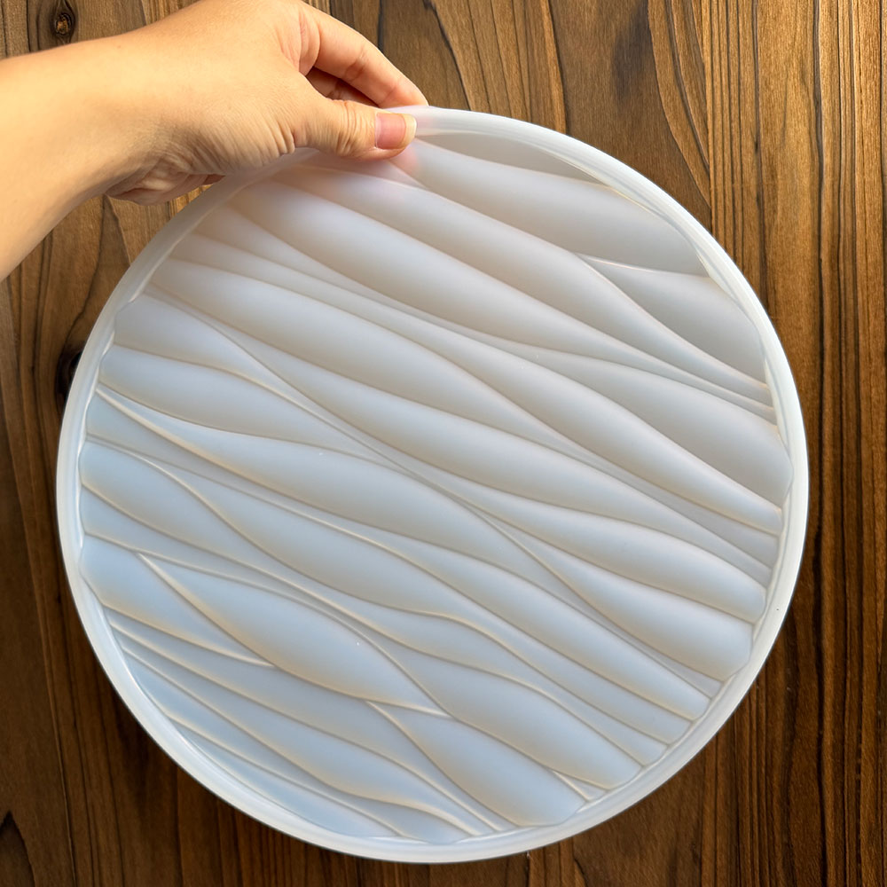 Large Round Tray Silicone Mold - Resin Mold Jewelry ulasan dan harga
