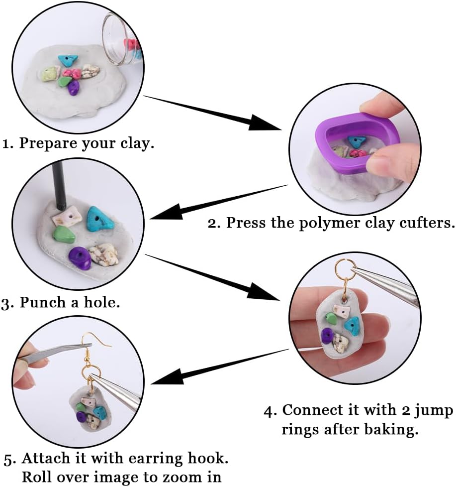 Polymer Clay Earring Making Ki - Jewelry Making Tool Kit ulasan dan harga