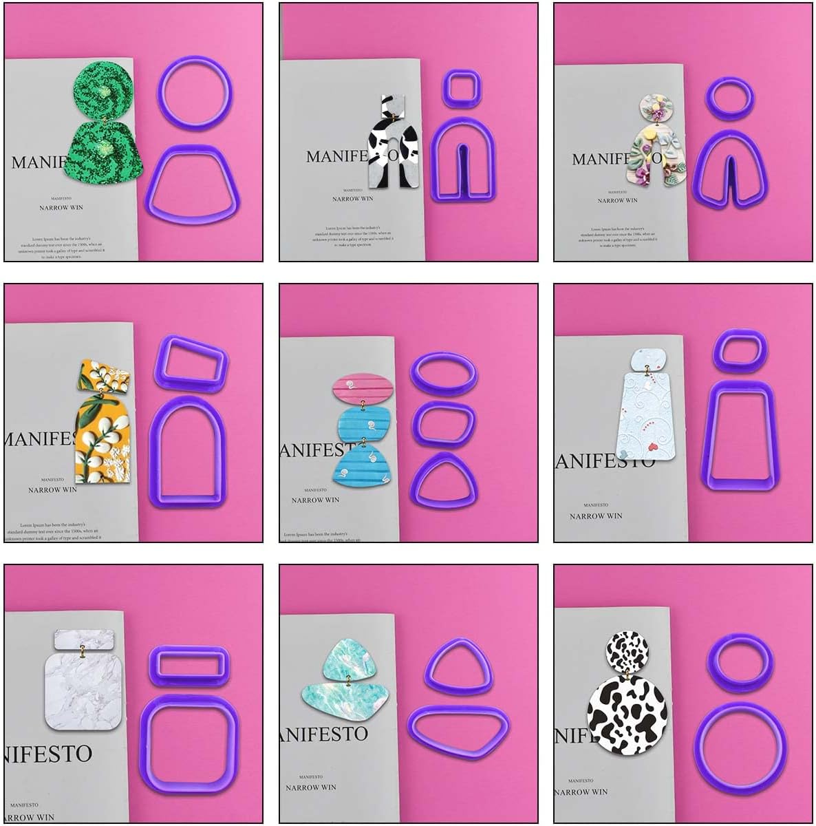 Polymer Clay Earring Making Ki - Jewelry Making Tool Kit ulasan dan harga
