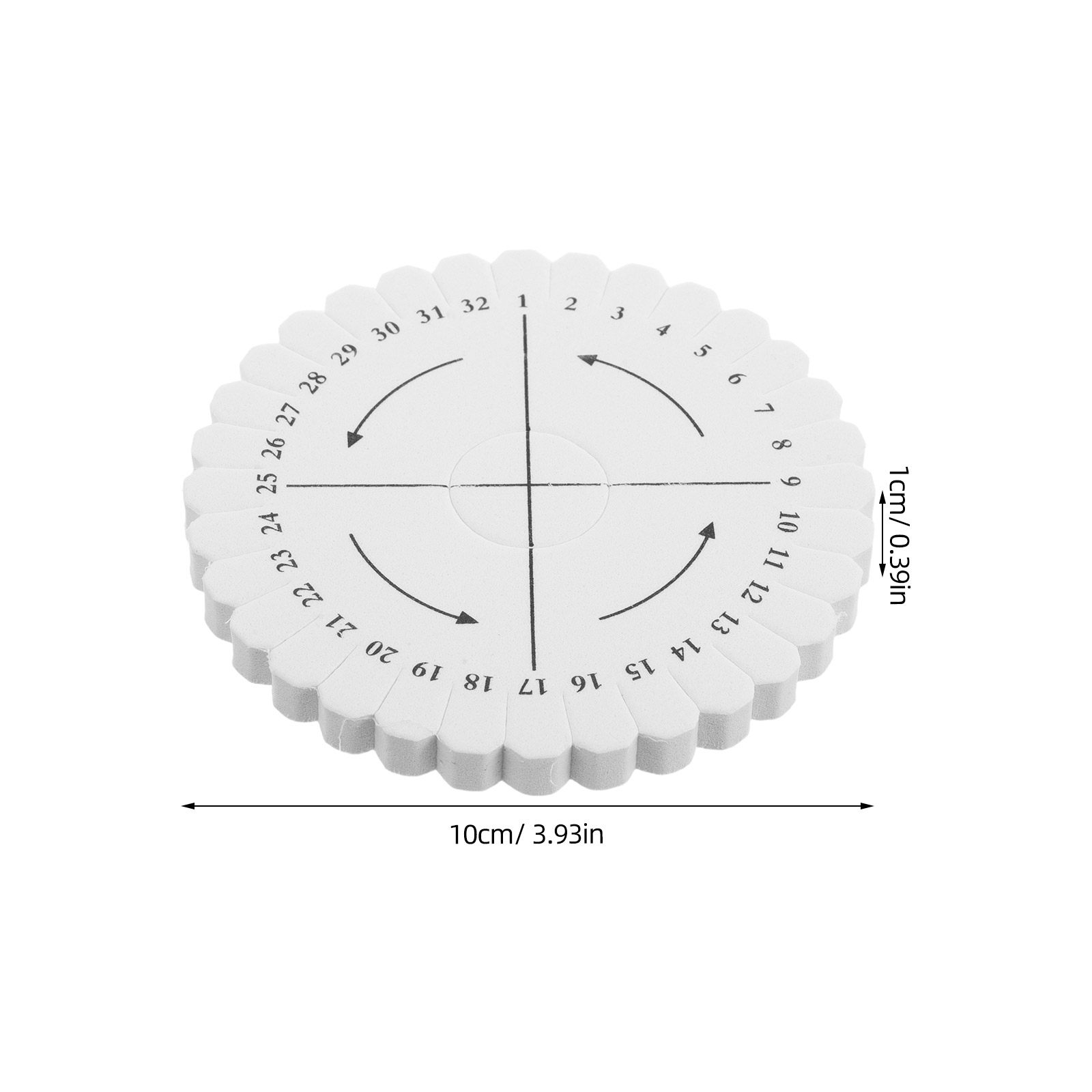32 Slot Braiding Plate Eva Foa - Jewelry Making Tool Kit ulasan dan harga