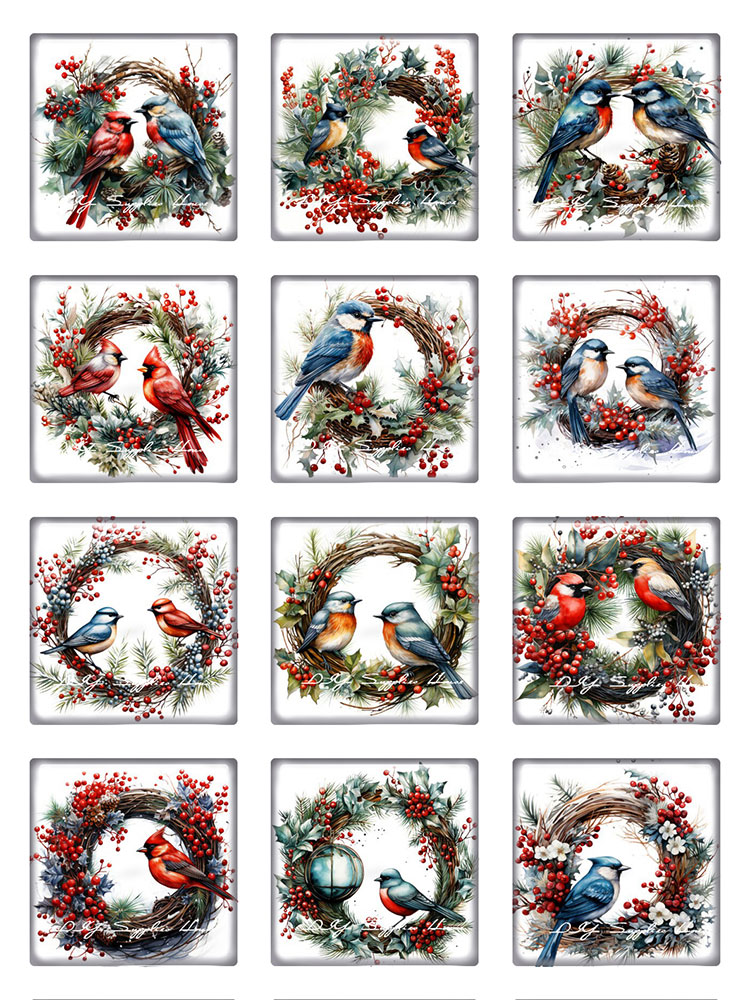 10pcs/lots Christmas X-mas Cou - Jewelry Making For Couples ulasan dan harga