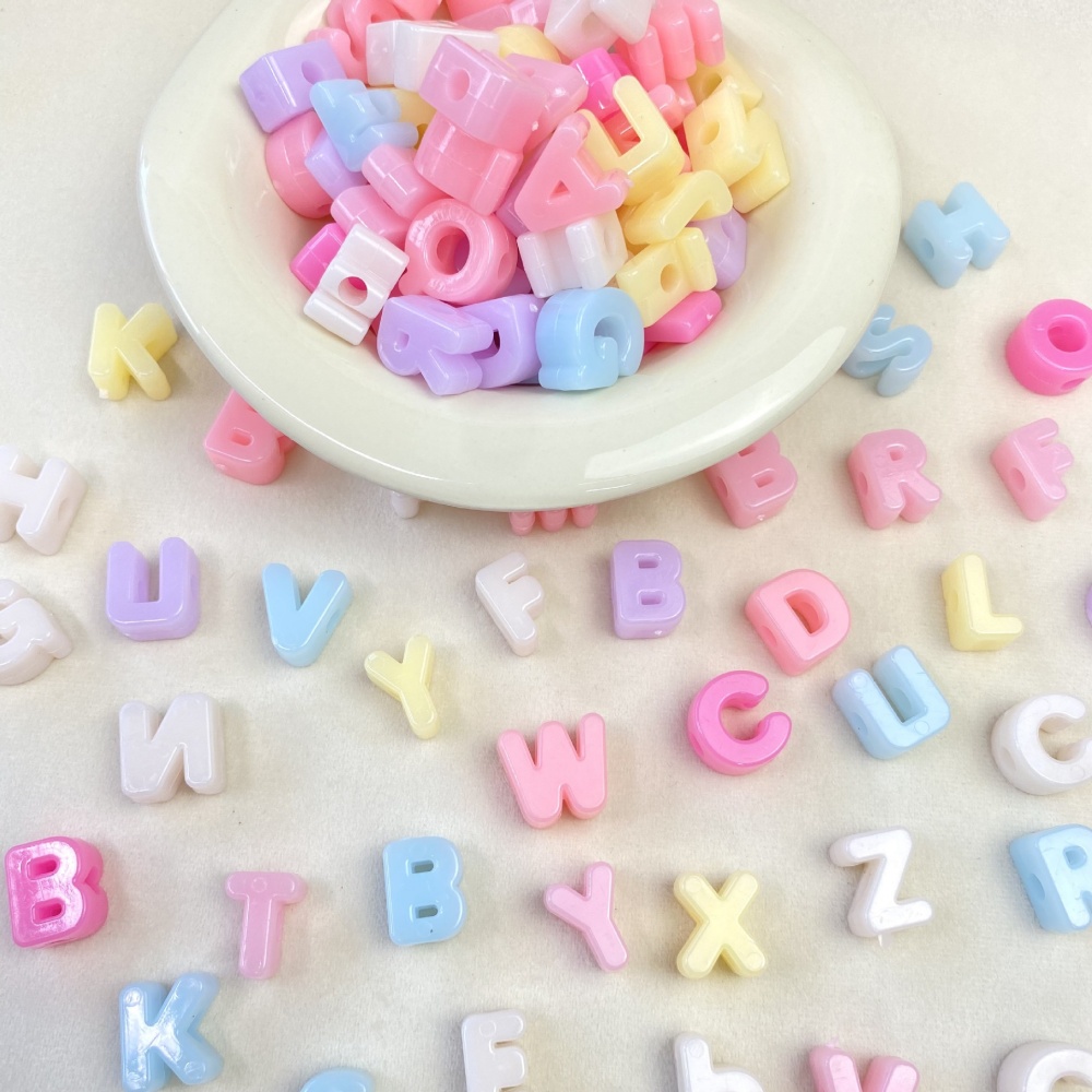 10/50/100PCS 14-20mm Acrylic L - Jewelry Making Online ulasan dan harga