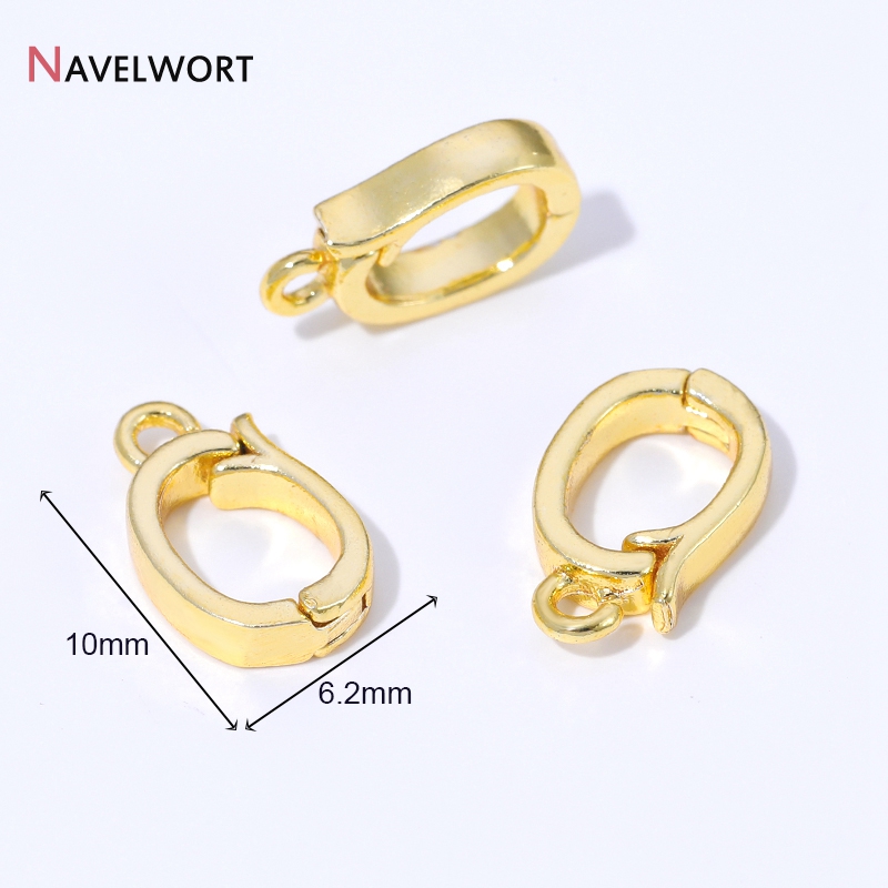 14K/18K Gold Plated Brass Meta - Jewelry Making School ulasan dan harga
