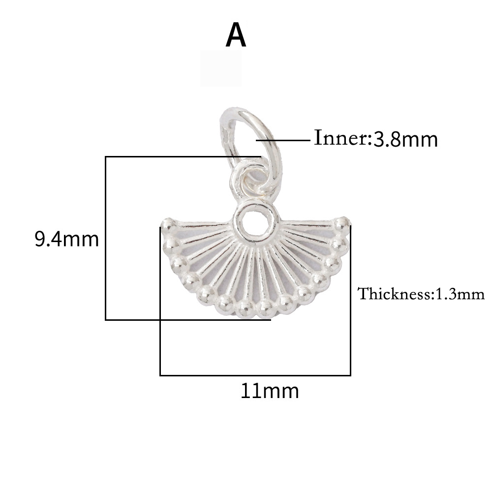 925 Silver Pendant Hollowed-ou - Jewelry Making In La ulasan dan harga