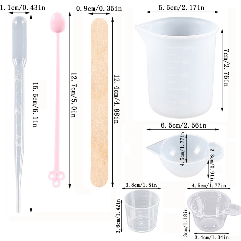 Epoxy Resin Tools Kit Silicone - Jewelry Making Tool Kit ulasan dan harga