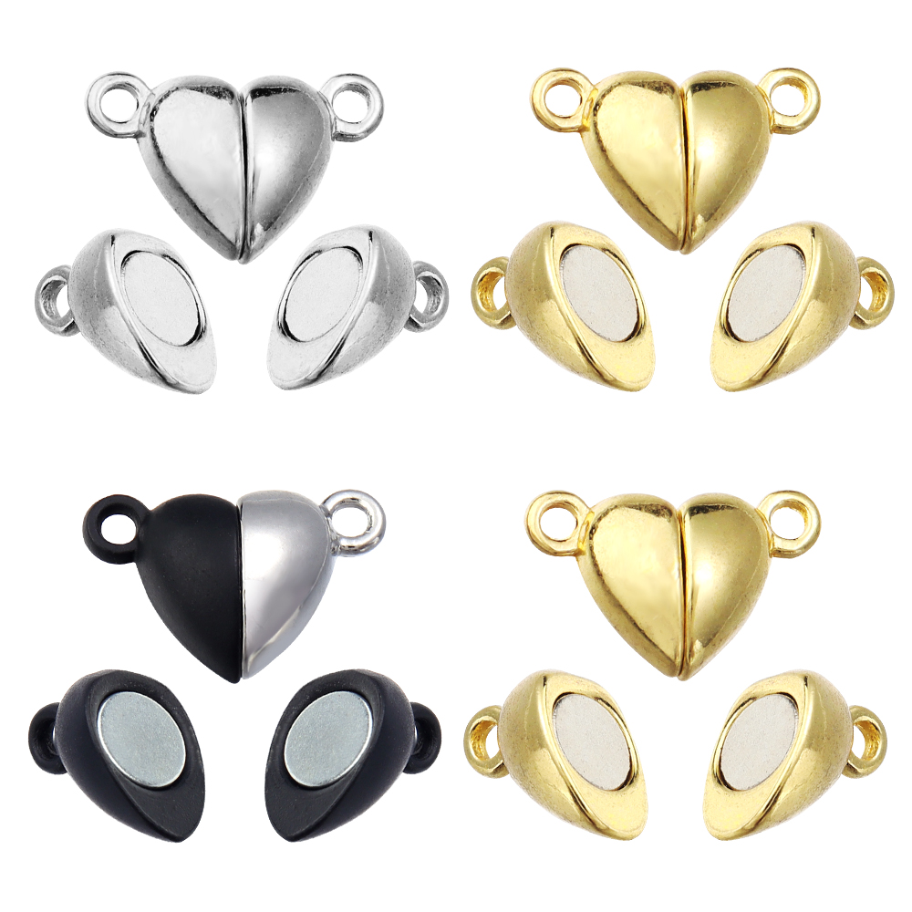 5pcs/Lot Alloy Love Heart Shap - Jewelry Making School ulasan dan harga