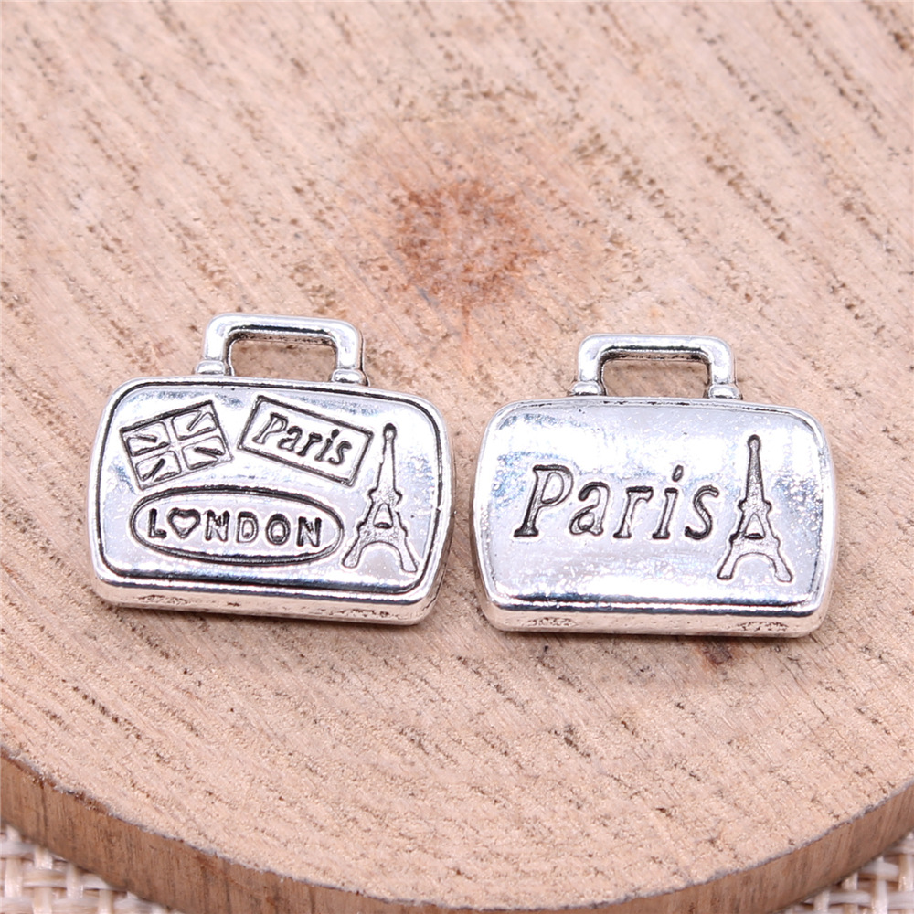 WYSIWYG 5pcs 16x14mm Antique S - Jewelry Making London ulasan dan harga