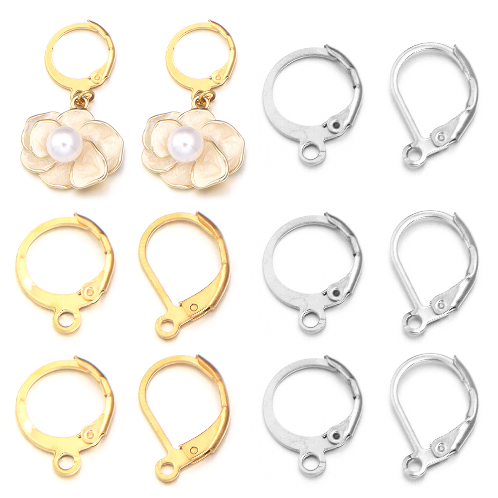 20pcs/lot Stainless Steel Ear  - Jewelry Making School ulasan dan harga