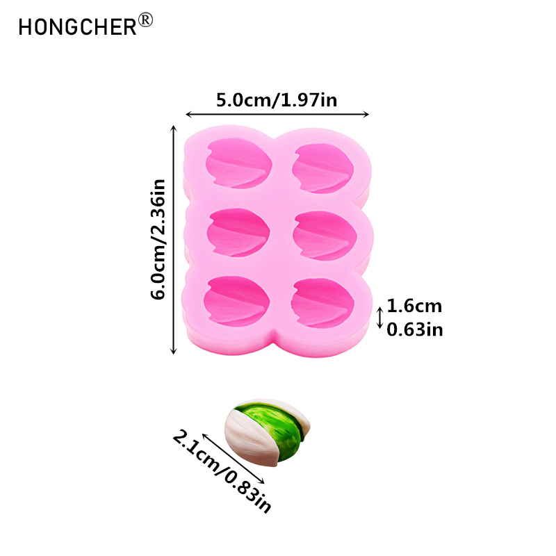 Pistachio and Peanut Silicone  - Resin Mold Jewelry ulasan dan harga