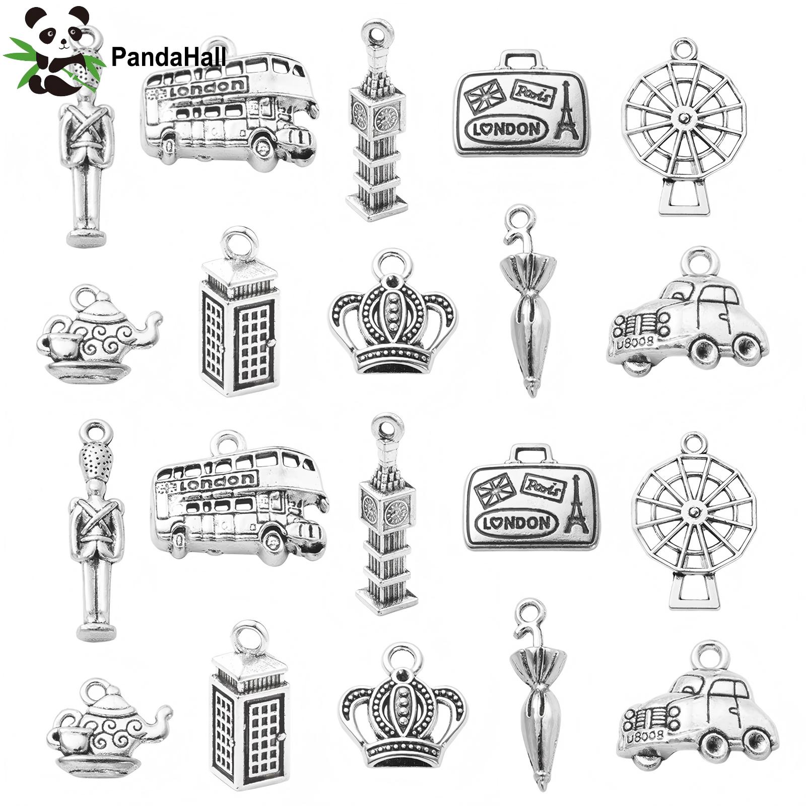 PandaHall 100Pcs 10 Styles Lon - Jewelry Making London ulasan dan harga