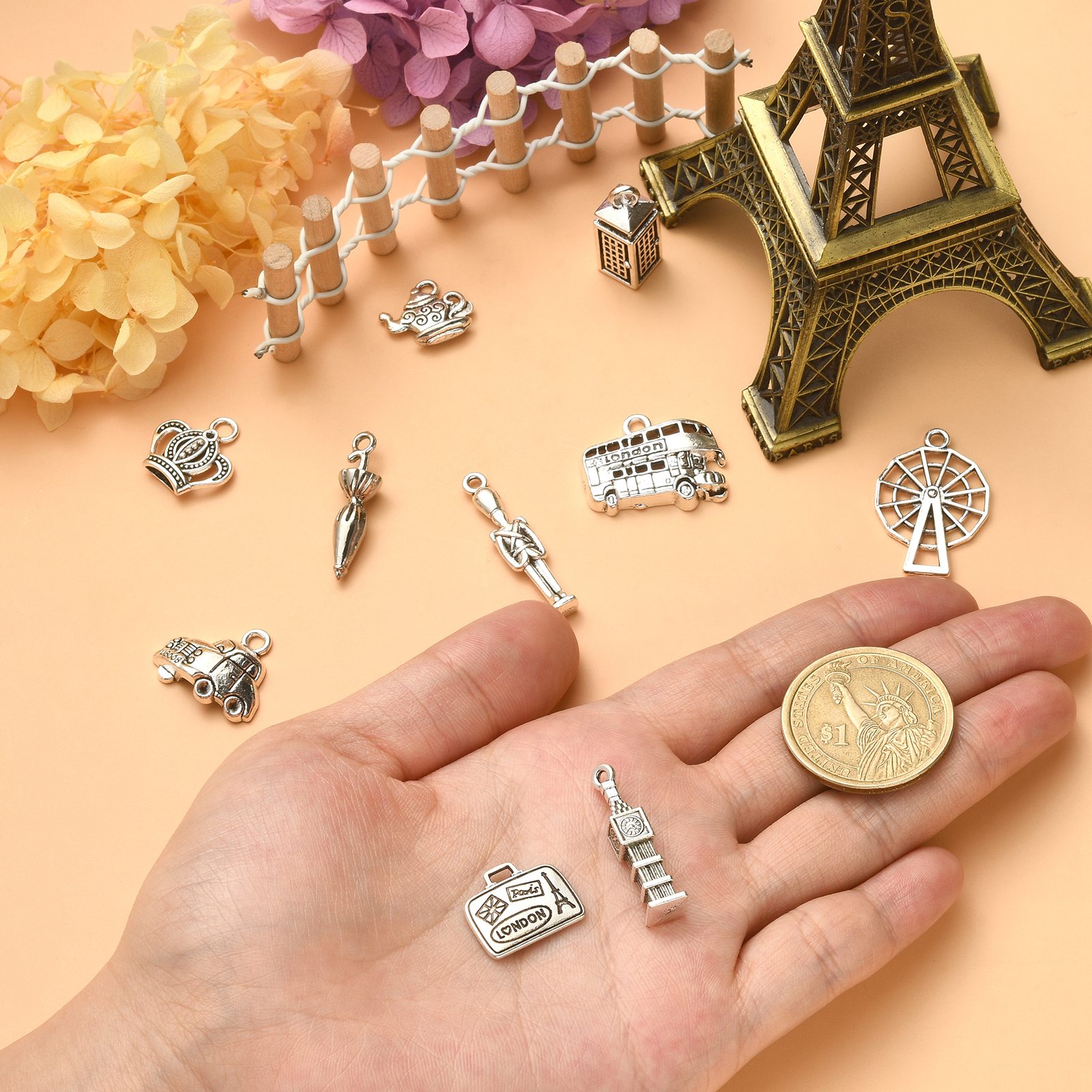 PandaHall 100Pcs 10 Styles Lon - Jewelry Making London ulasan dan harga