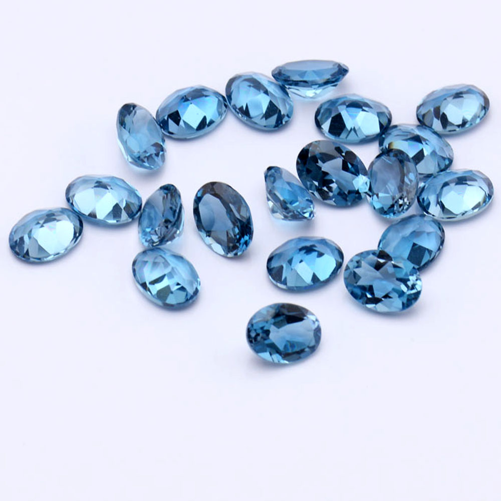 20pcs 10pcs London Blue Topaz  - Jewelry Making London ulasan dan harga