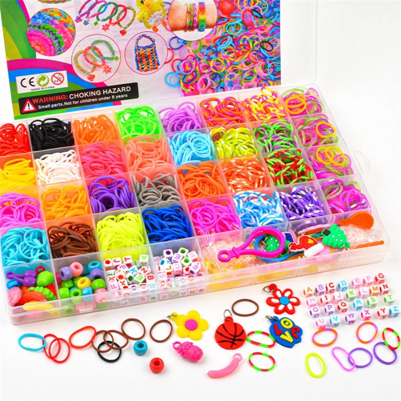 4300pcs+ 32Colour Vibrant Colo - Jewelry Making Online ulasan dan harga