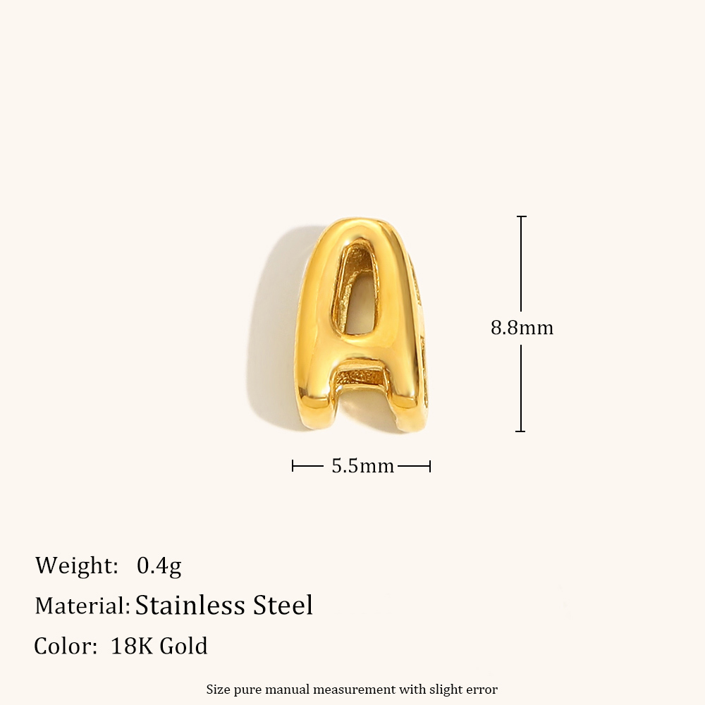 La.Muses 26 Letter Hollow Bead - Jewelry Making In La ulasan dan harga