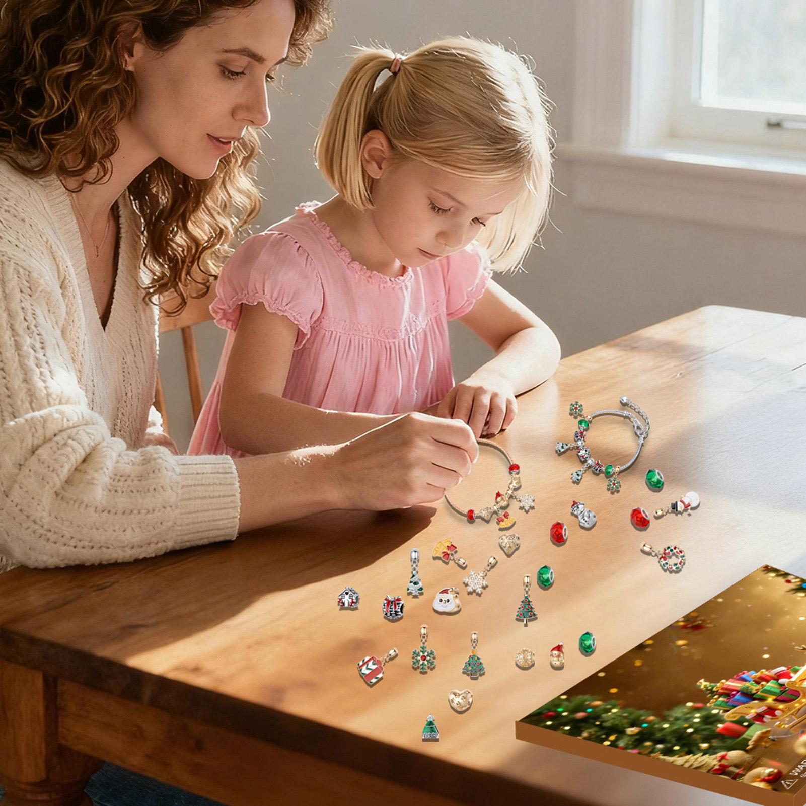 Calendar Advent Bracelet 24-Da - Jewelry Making Advent Calendar ulasan dan harga