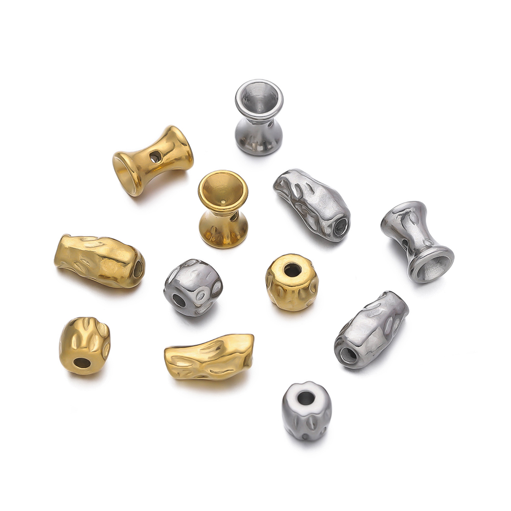 5/10pcs Stainless Steel Irregu - Jewelry Making Youtube ulasan dan harga