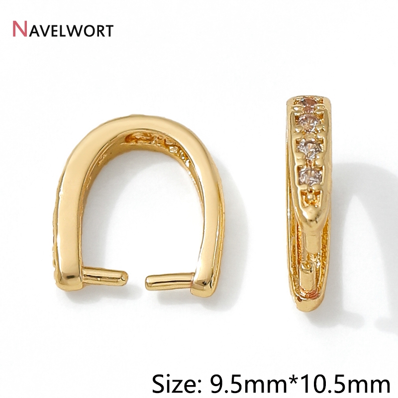 14K Gold Plated Brass Metal In - Jewelry Making School ulasan dan harga