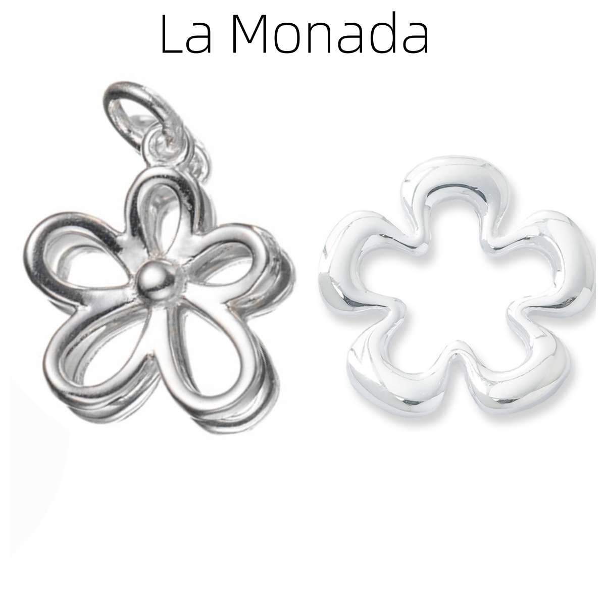 925 Sterling Silver Hollow Flo - Jewelry Making In La ulasan dan harga