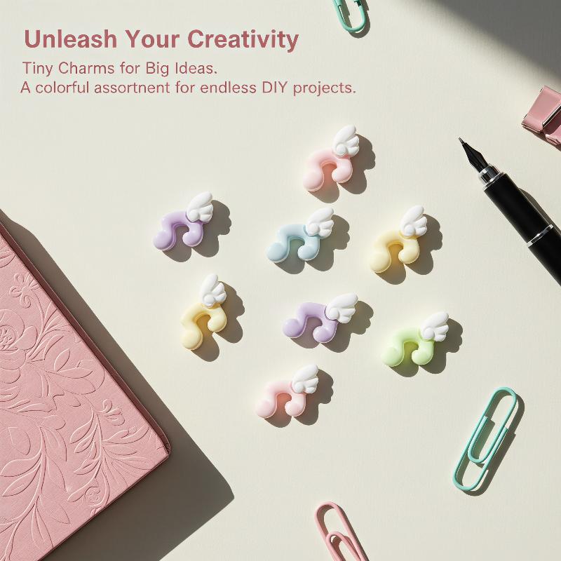 Resin Music Note Charms Cute P - Jewelry Making Party For Adults ulasan dan harga