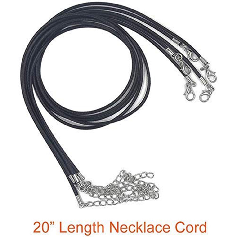40 Pieces 20 Inches Black Waxe - Jewelry Making Wax ulasan dan harga