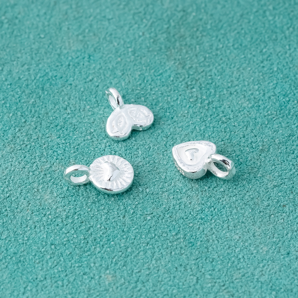 925 Sterling Silver Heart & Fi - Jewelry Making In La ulasan dan harga