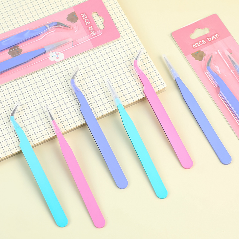 6pcs Tweezers Set - Angle and  - Jewelry Making Tool Kit ulasan dan harga