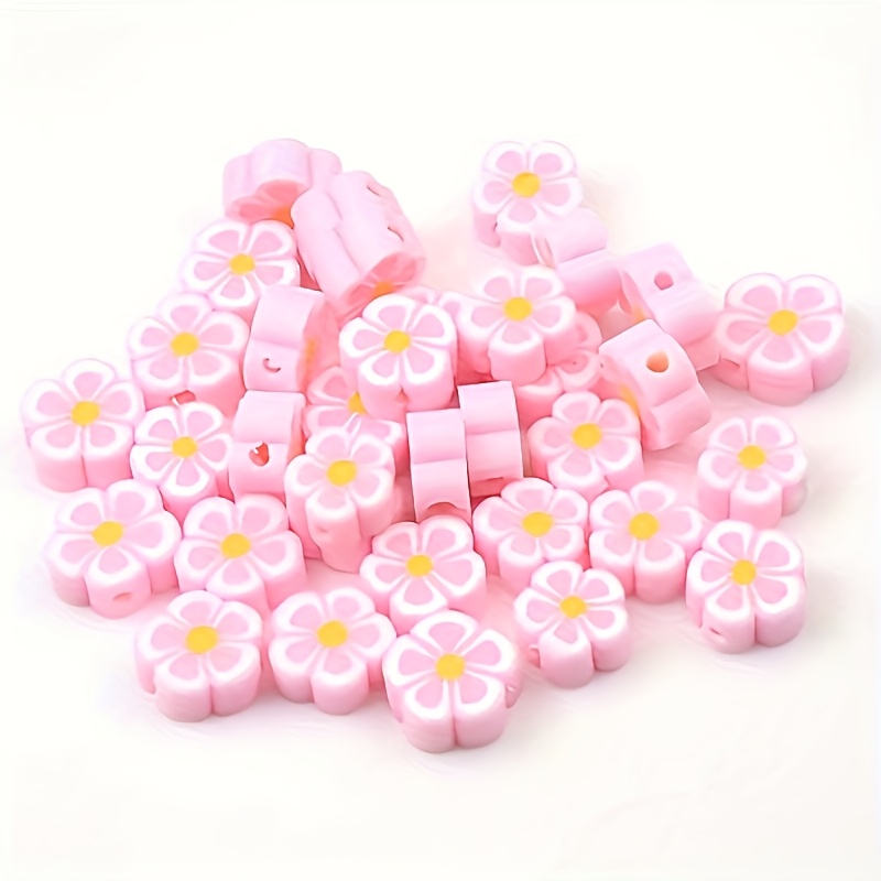 80pcs 10mm pink plum blossom s - Jewelry Making For Couples ulasan dan harga