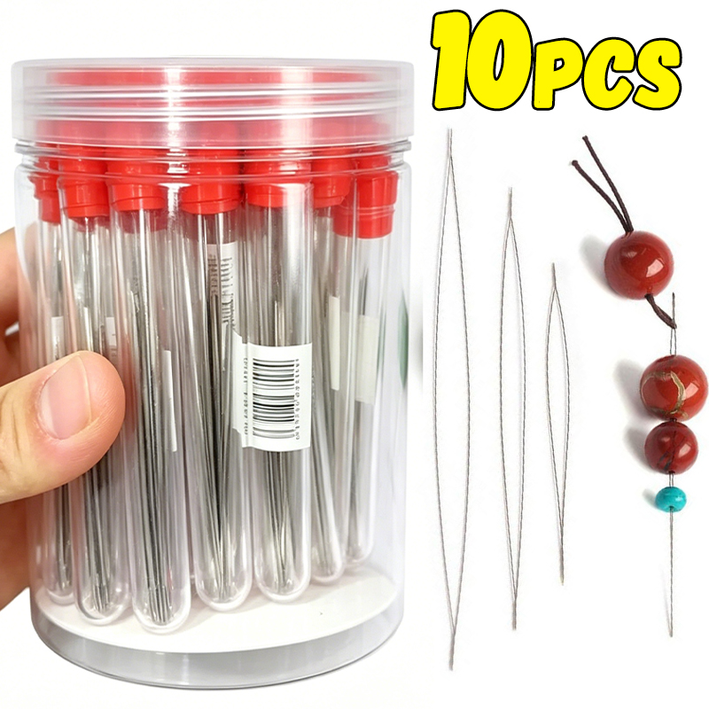 1-10pcs Beading Needles Seed B - Jewelry Making Beginners ulasan dan harga