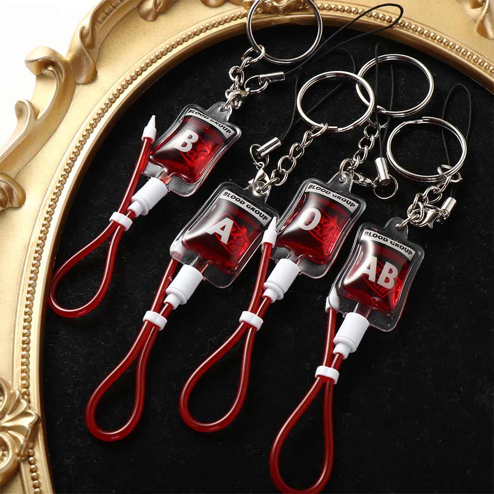 Type A B O AB Plasma Blood Bag - Jewelry Making For Couples ulasan dan harga