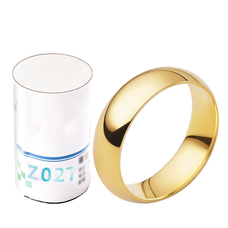 Wide-band smooth plain band ri - Jewelry Making For Couples ulasan dan harga