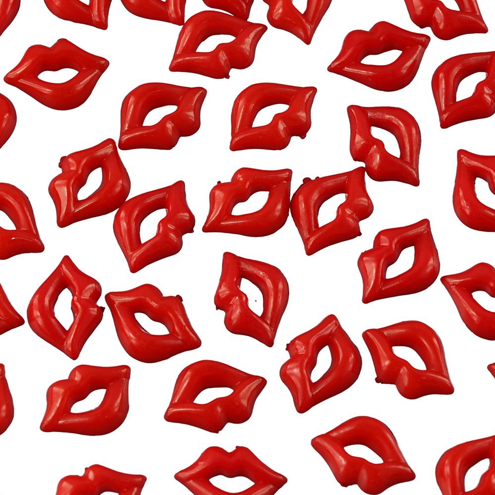 Key Chains Resin Lip Beads Pla - Jewelry Making Party For Adults ulasan dan harga